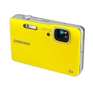 Samsung WP10 12.2 Megapixel Compact Camera - Yellow