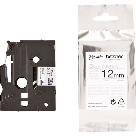 Brother TZe-CL3 12mm Cleaning Tape