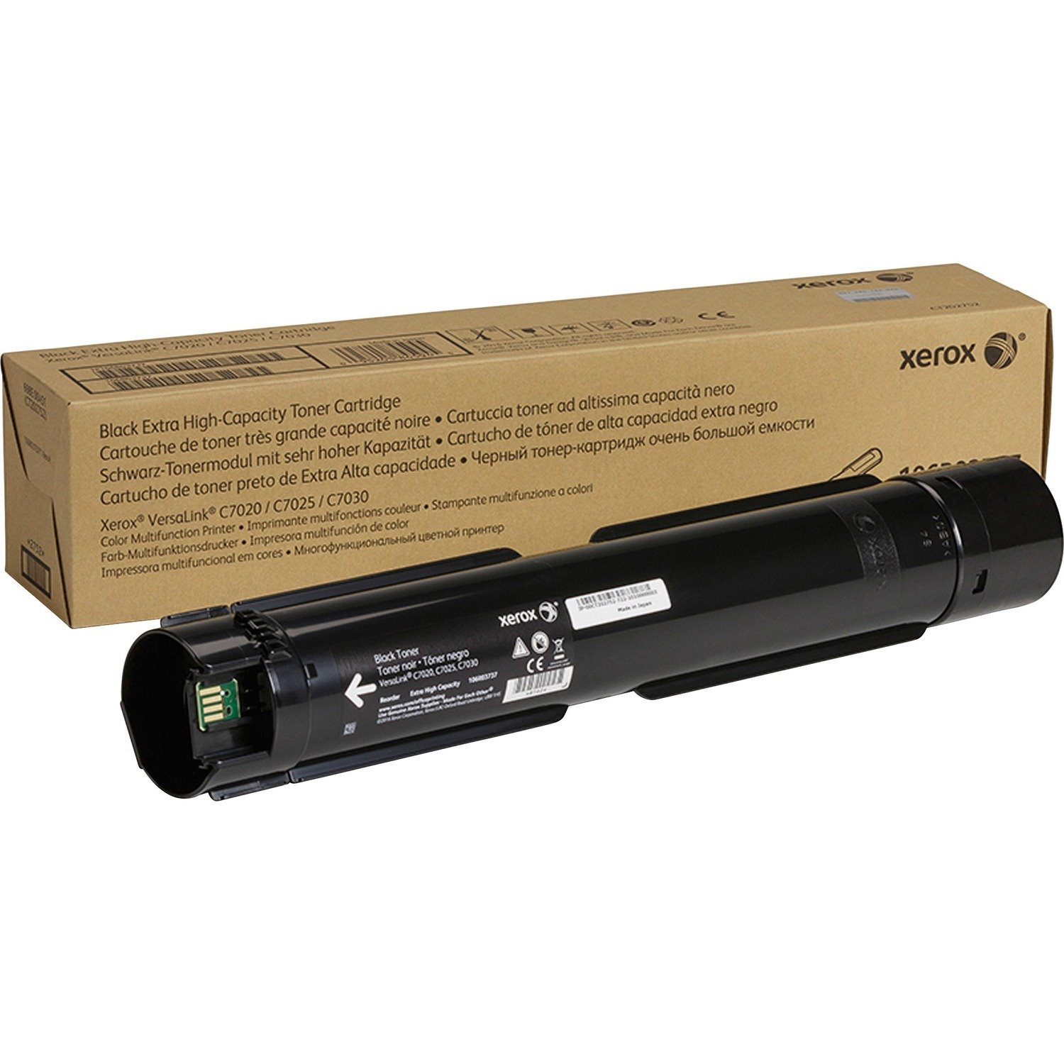 Xerox Original High Yield Laser Toner Cartridge - Black - 1 Each