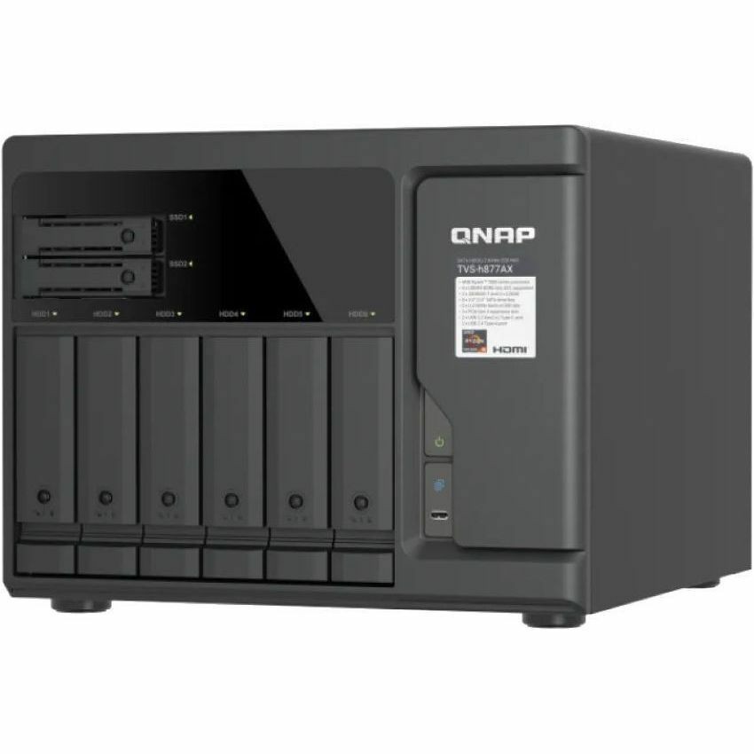 QNAP TVS-h877AX-R5-16G-US SAN/NAS Storage System