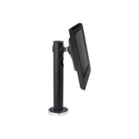 Atdec POS fixed height desk mount - Loads up to 44lb - VESA 75x75, 100x100