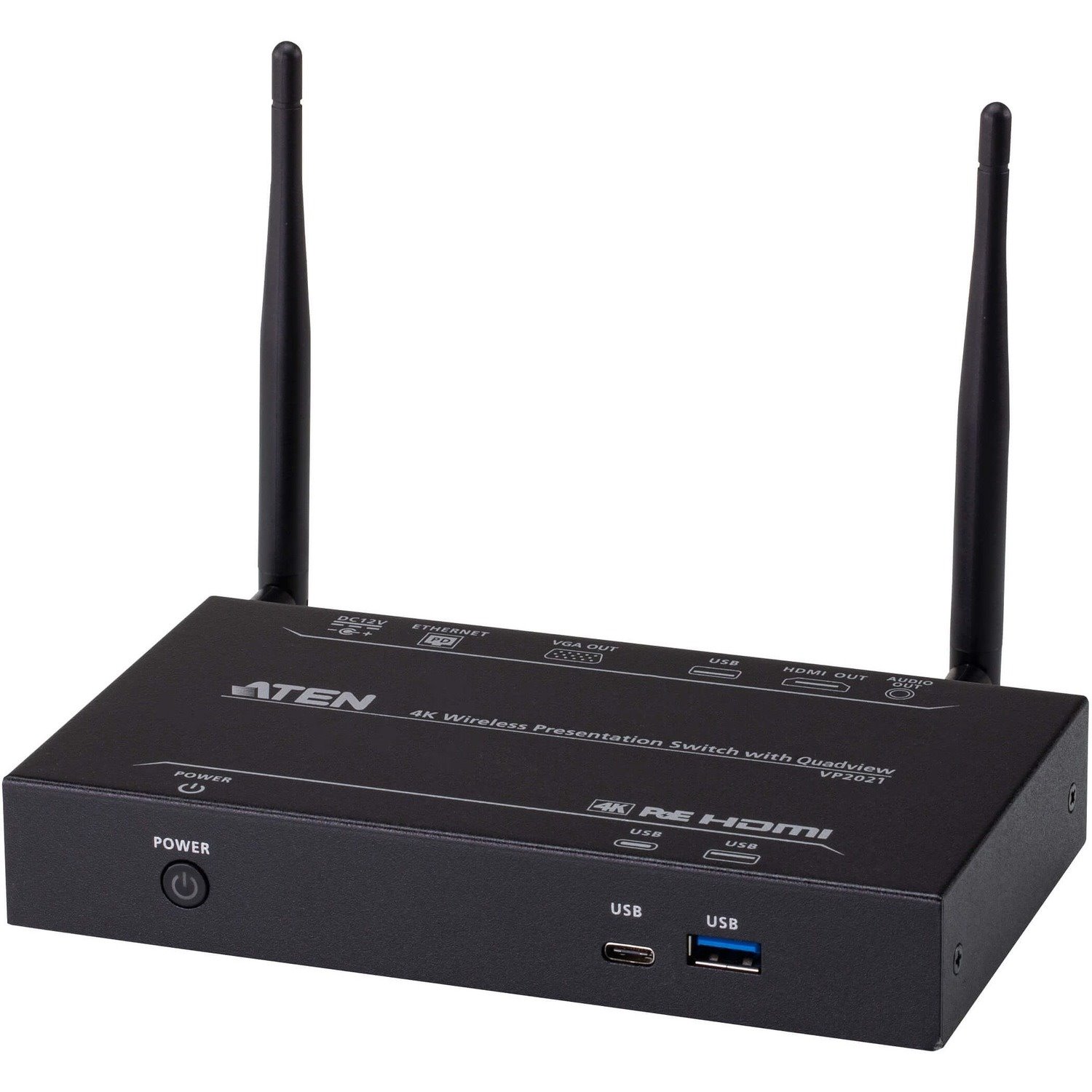 ATEN VP2021 4K Wireless Presentation Switch with Quad View