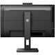 Philips 27B1U5601H 27" Class Webcam WQHD LCD Monitor - 16:9 - Textured Black