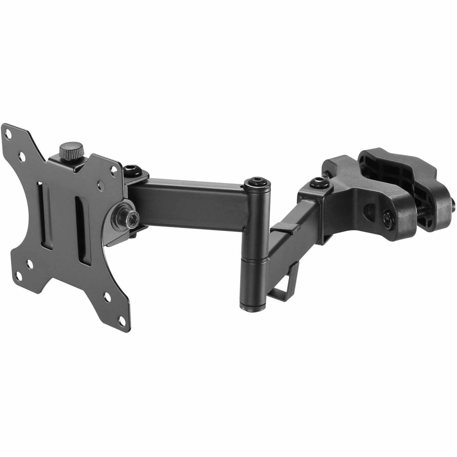 Amer Mounts PM111 Mounting Arm for Monitor, Pole Mount - Matte Black