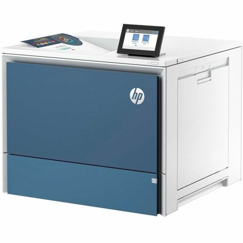 HP LaserJet Enterprise X55745dn Desktop Wired Laser Printer - Colour