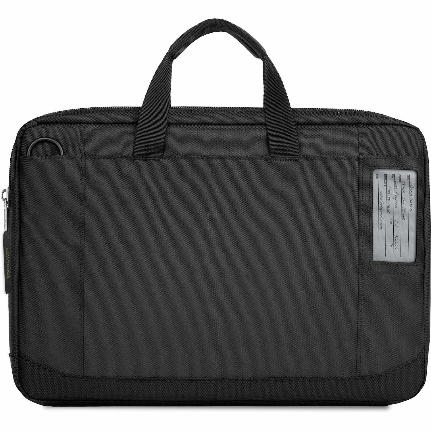 STM Goods Carrying Case (Briefcase) for 33 cm (13") to 35.6 cm (14") Notebook - Black