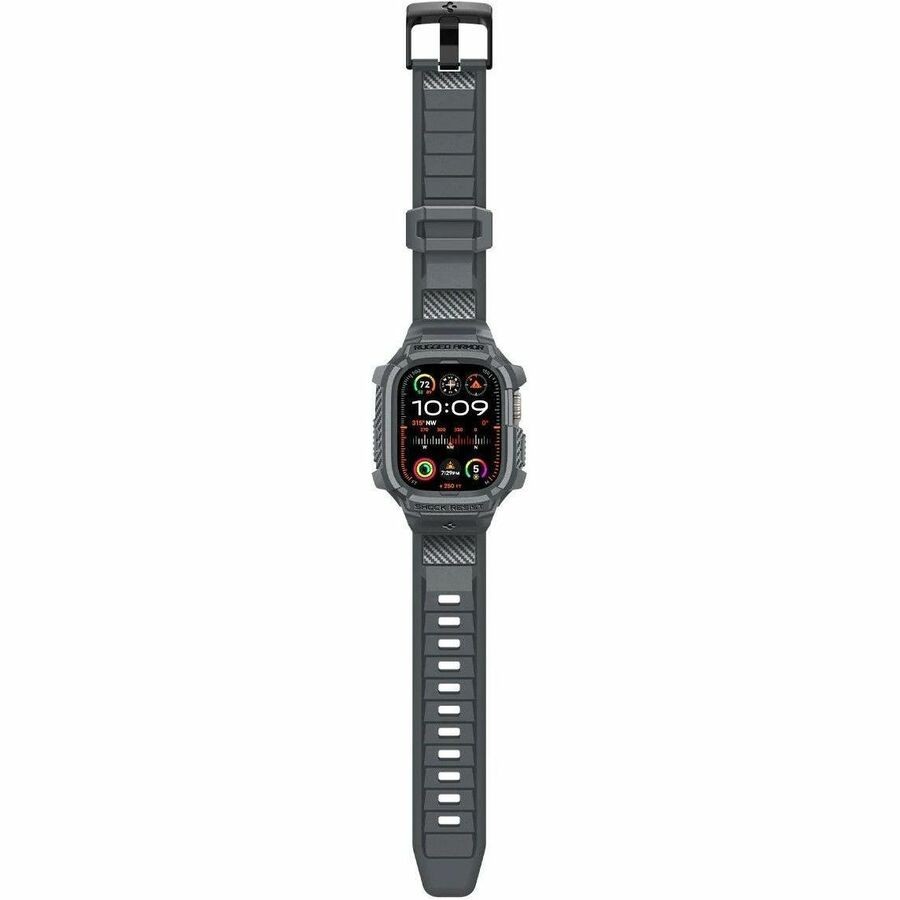 Spigen Appl Watch Ultr 2/1 RugArmProDkGr