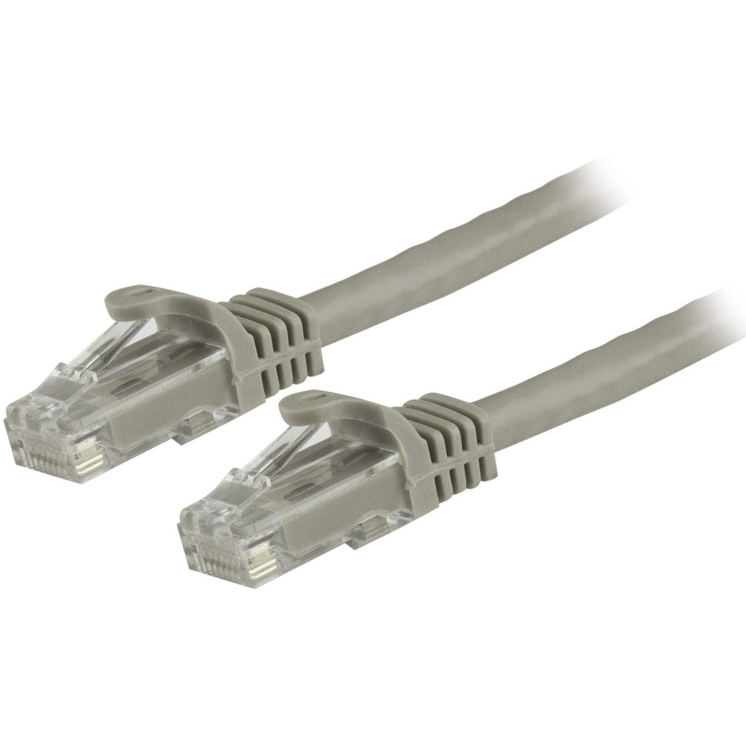 StarTech.com 1.5m CAT6 Ethernet Cable - Grey Snagless Gigabit - 100W PoE UTP 650MHz Category 6 Patch Cord UL Certified Wiring/TIA