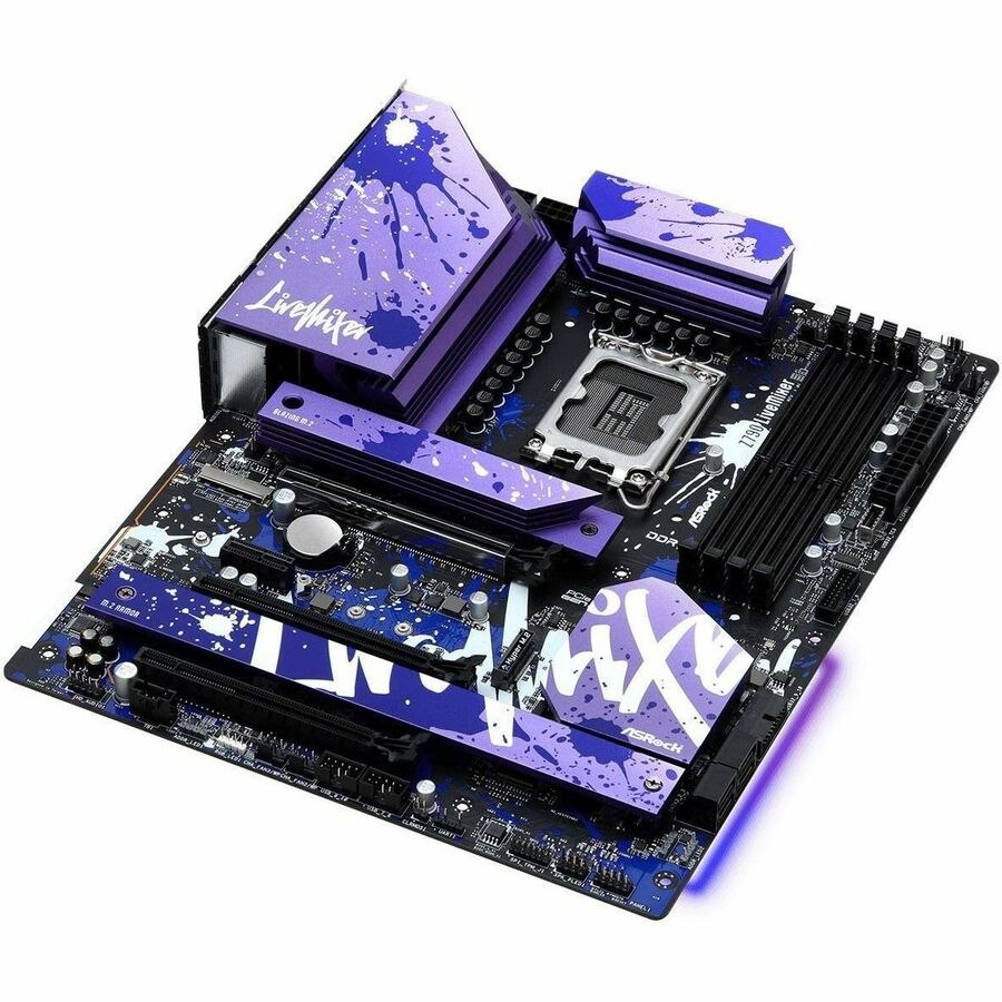 ASRock Z790 LiveMixer Gaming Desktop Motherboard - Intel Z790 Chipset - Socket LGA-1700 - ATX