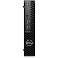 Dell OptiPlex 3000 Desktop Computer - Intel Core i5 12th Gen i5-12500T - 16 GB - 512 GB SSD - Micro PC - Black