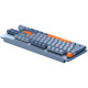 Logitech Signature K855 Keyboard - Wireless Connectivity - Blue Grey