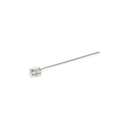 C2G 7ft RJ12 6P6C Straight Modular Cable