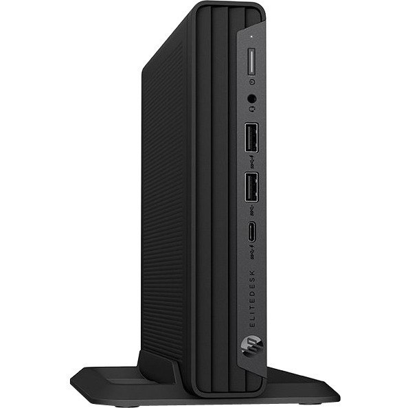 HP EliteDesk 800 G6 Desktop Computer - Intel Core i3 10th Gen i3-10100T - 8 GB - 128 GB SSD - Desktop Mini