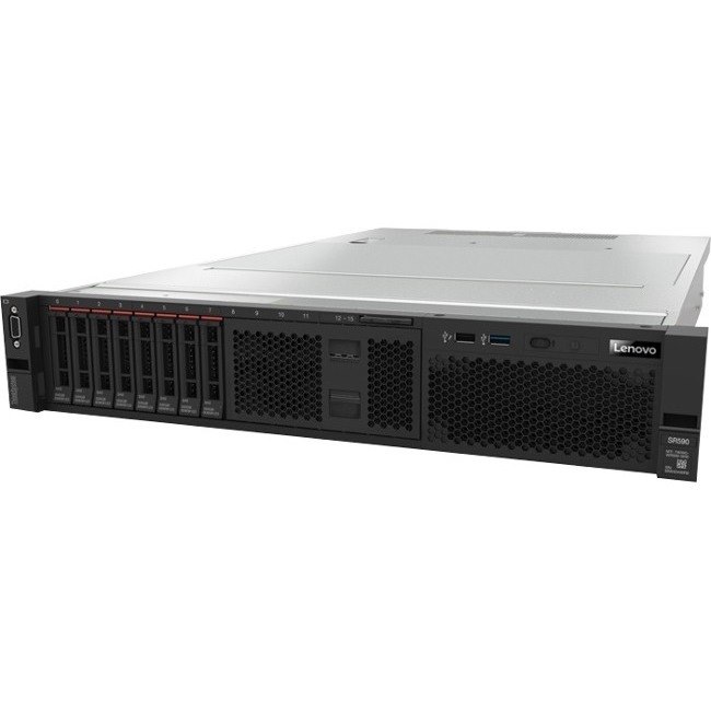 Lenovo ThinkSystem SR590 7X99A02KNA 2U Rack Server - 1 Xeon Gold 6142 2.60 GHz - 32 GB RAM - 12Gb/s SAS, Serial ATA/600 Controller