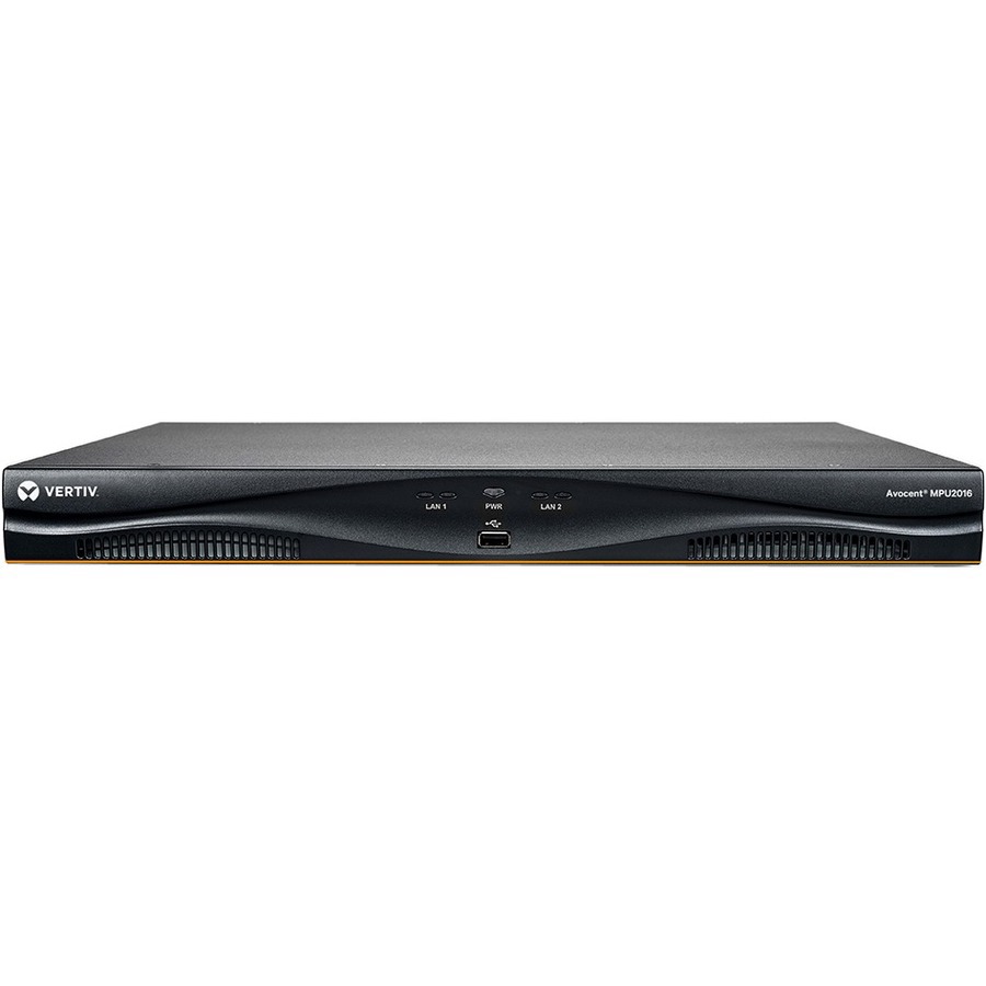 Vertiv Avocent MPU, 16-Port, 2 Digital KVM Paths, TAA Compliant, Dual AC Power Supply