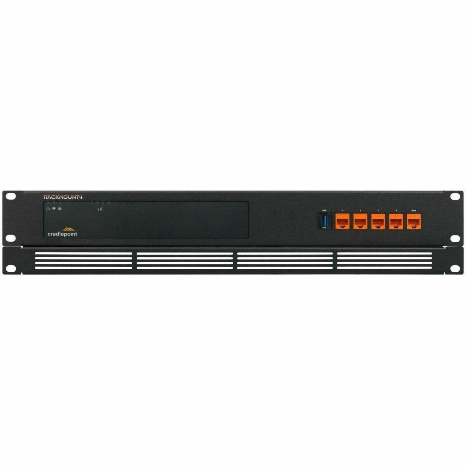 RACKMOUNT.IT CR-Rack 1.3U Rack-mountable Rackmount Kit for Router, Power Supply - Jet Black