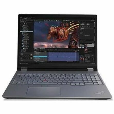 Lenovo ThinkPad P16 Gen 2 21FBS3UD00 16" Mobile Workstation - WQXGA - 165 Hz - Intel Core i7 13th Gen i7-13850HX - vPro Technology - 32 GB - 1 TB SSD - English (US) Keyboard - Gray