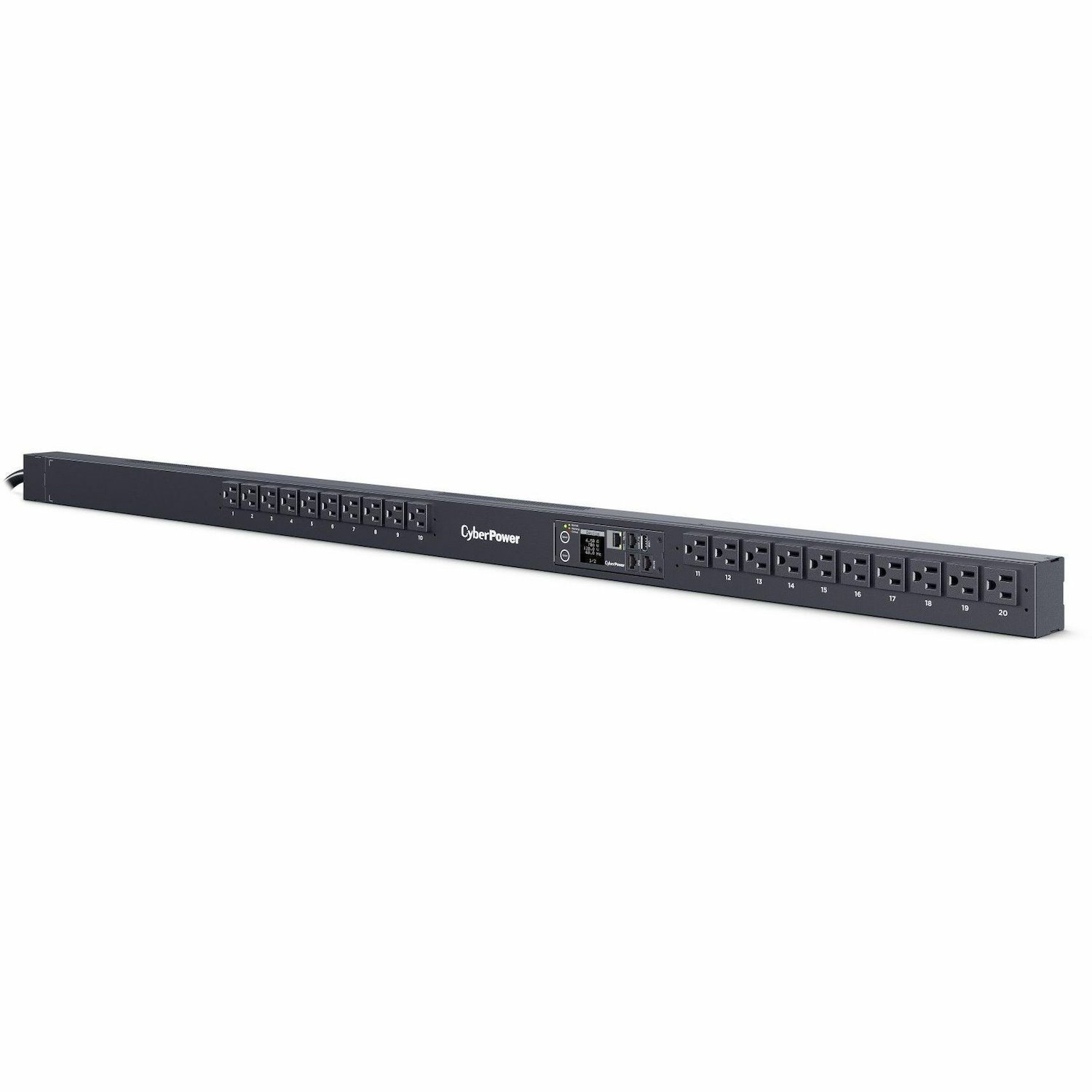 CyberPower PDU31116 Single Phase 100 - 120 VAC 15A Monitored PDU