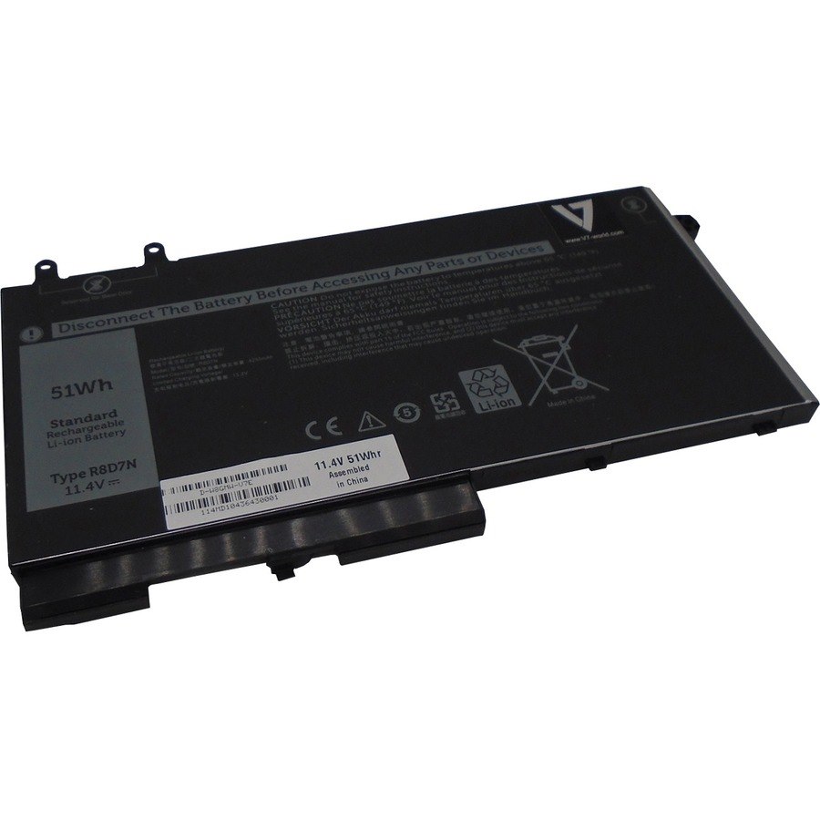 V7 D-W8GMW-V7E Battery - 3-cell Lithium Ion (Li-Ion)
