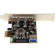 StarTech.com 4 Port PCI Express USB 3.0 Card - 3 External and 1 Internal - 5Gbps