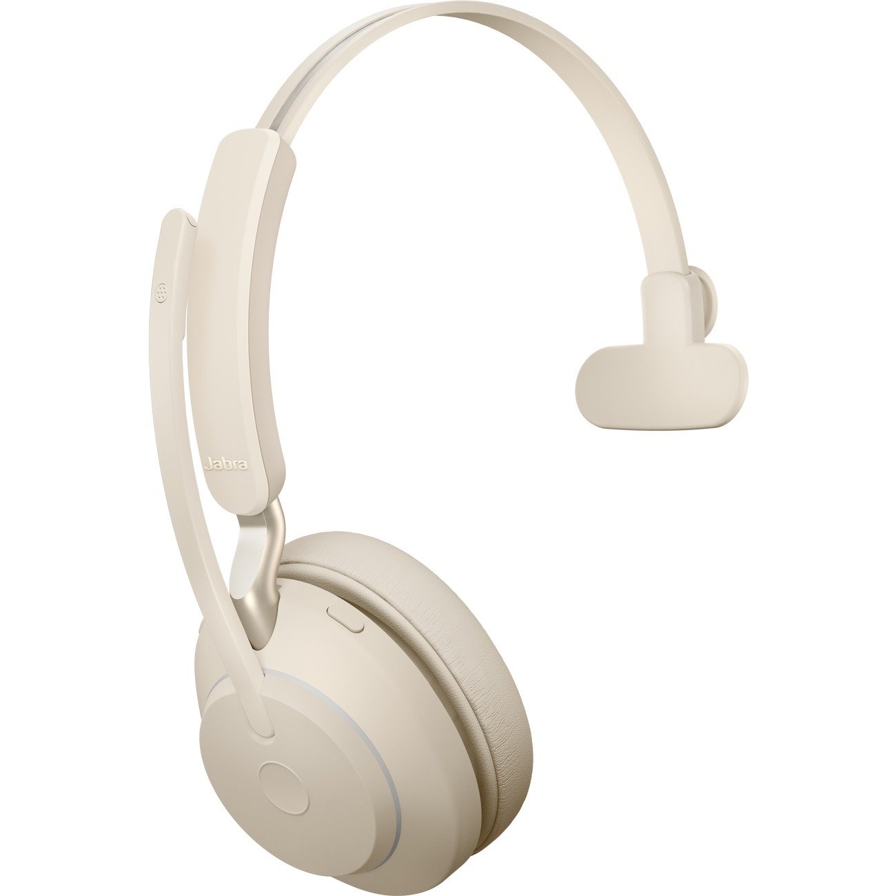 Jabra Evolve2 65 Wireless Over-the-head Mono Headset - Beige