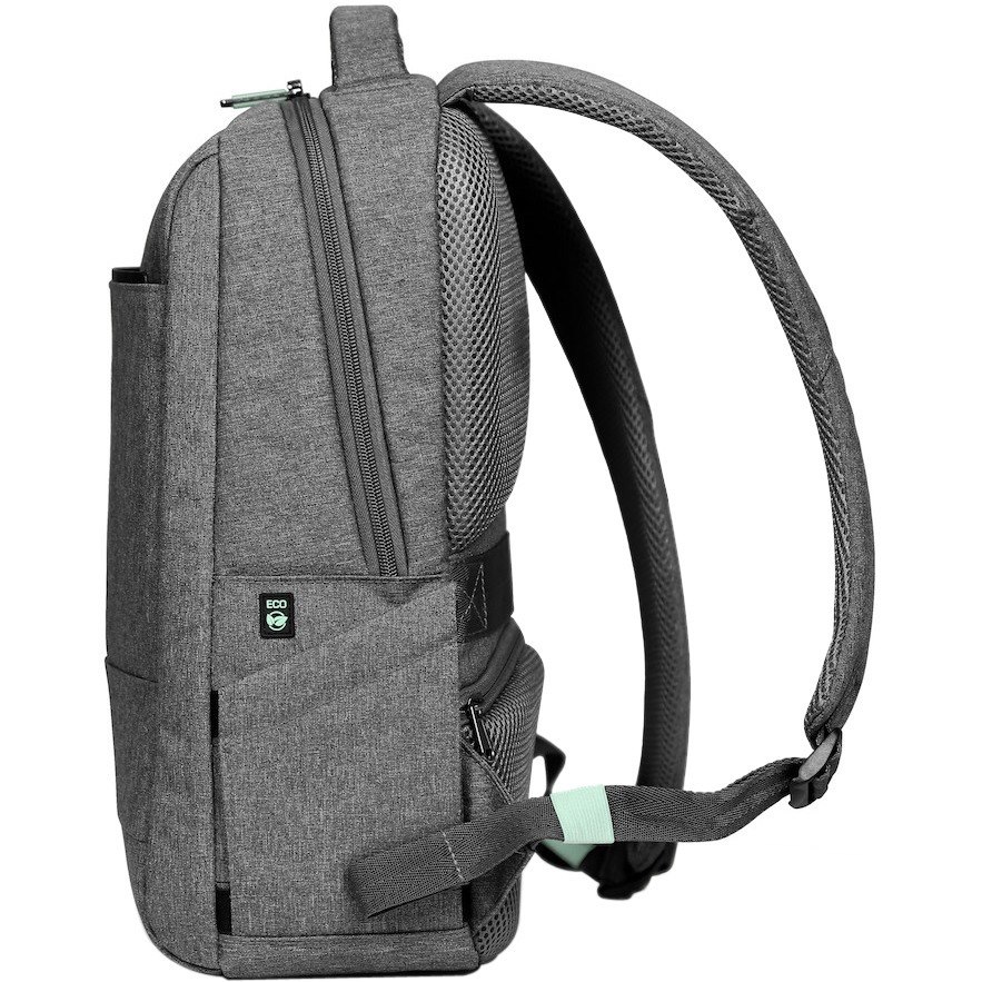 Port YOSEMITE Eco Carrying Case (Backpack) for 35.6 cm (14") to 39.6 cm (15.6") Notebook - Grey