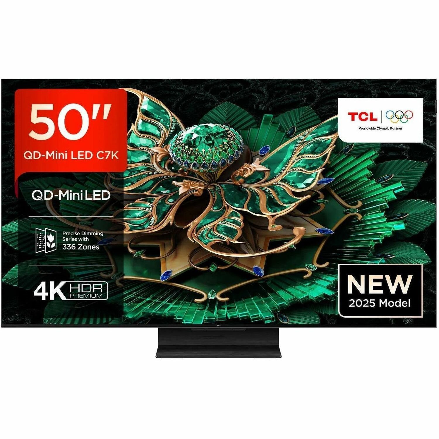 TCL C7K 50C7K-UK 50" (127 cm) Smart LED-LCD TV 2025 - 4K UHDTV - High Dynamic Range (HDR)