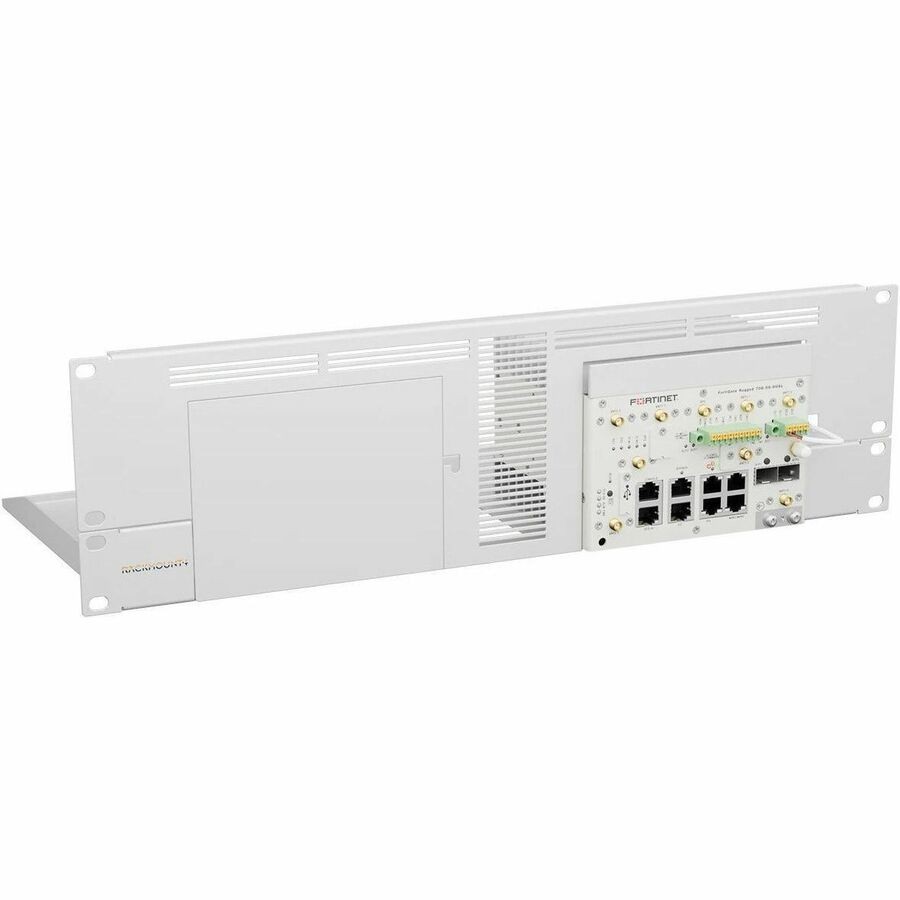 RACKMOUNT.IT 3U Monteerbaar in rek Bevestigingsset voor rek voor Rek, Netwerkbeveiliging/Firewall-apparatuur, Stroomvoorziening - Wit