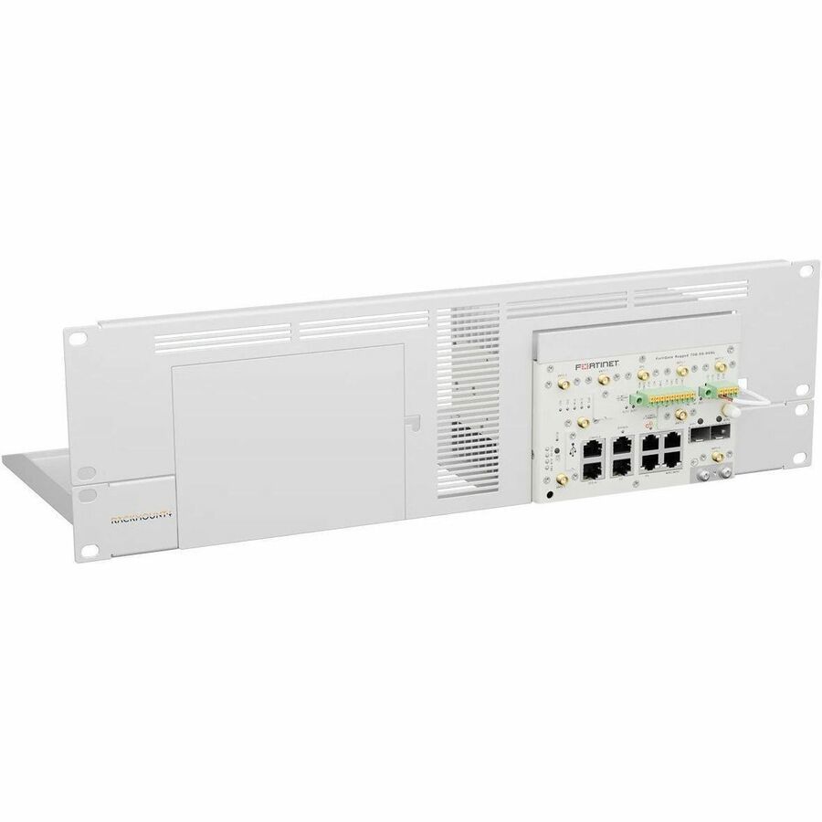 RACKMOUNT.IT 3U Monteerbaar in rek Bevestigingsset voor rek voor Rek, Netwerkbeveiliging/Firewall-apparatuur, Stroomvoorziening - Wit