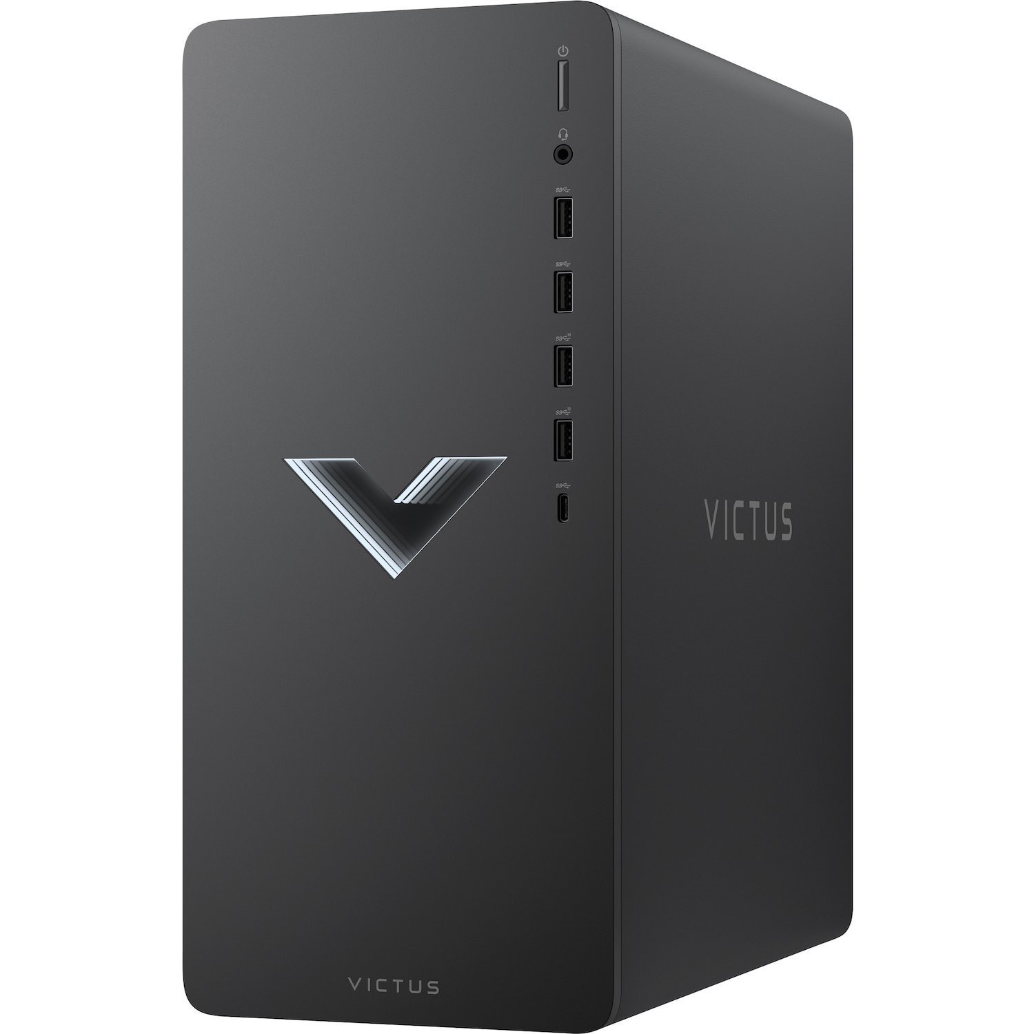 HP Victus TG02-0000a TG02-1040h Gaming Desktop Computer - Intel Core i7 13th Gen i7-13700F - 16 GB - 1 TB SSD - Tower - Mica Silver Metal