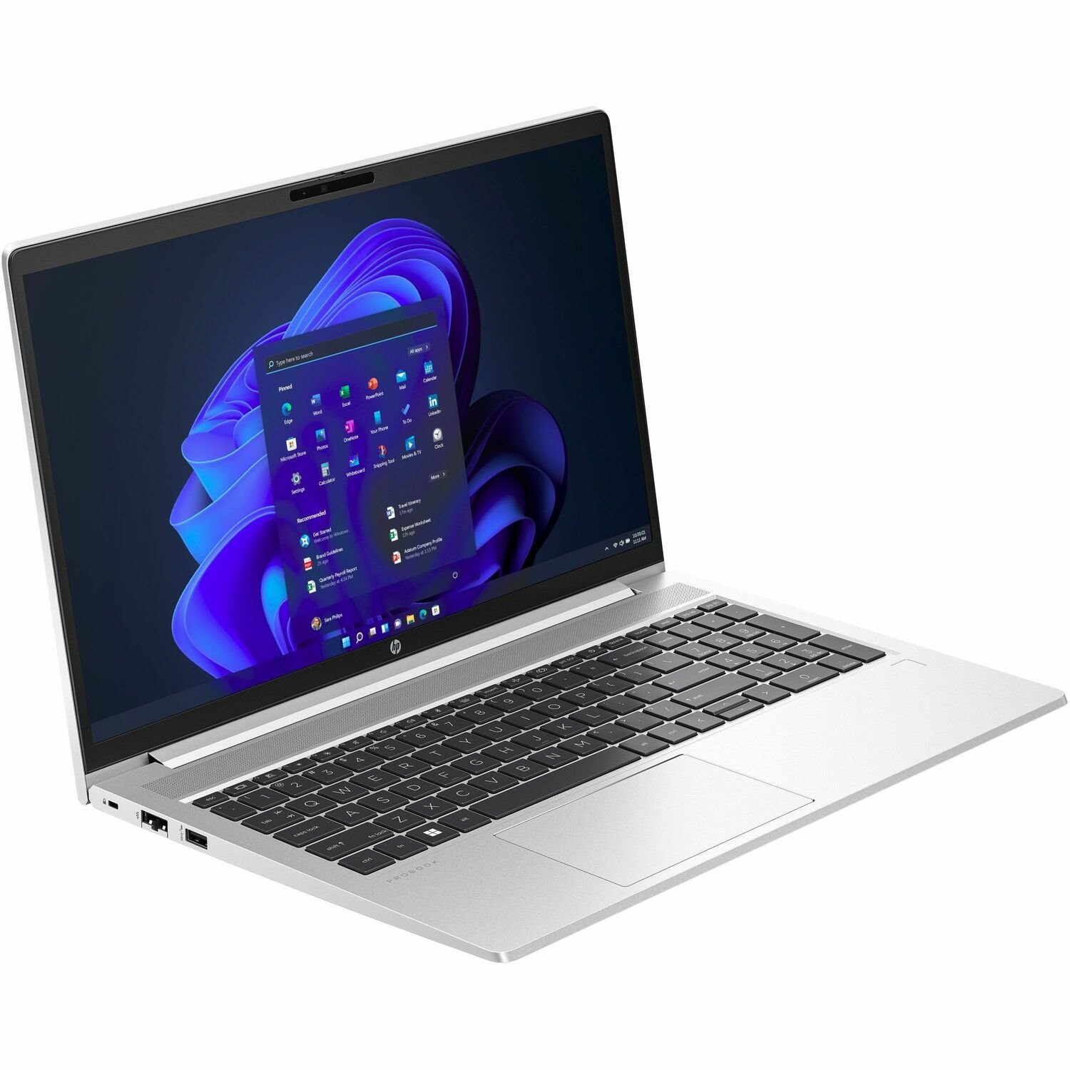 HP ProBook 450 G10 15.6" Notebook - Full HD - Intel Core i7 13th Gen i7-1355U - 16 GB - 512 GB SSD - Pike Silver