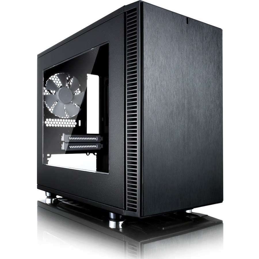 Fractal Design Define Nano S Computer Case - ITX, Mini ITX Motherboard Supported - Mini-tower - Steel - Black
