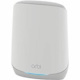 Netgear Orbi RBS760 Tri Band Wi-Fi 6 IEEE 802.11 a/b/g/n/ac/ax 5.40 Gbit/s Wireless Range Extender - Indoor