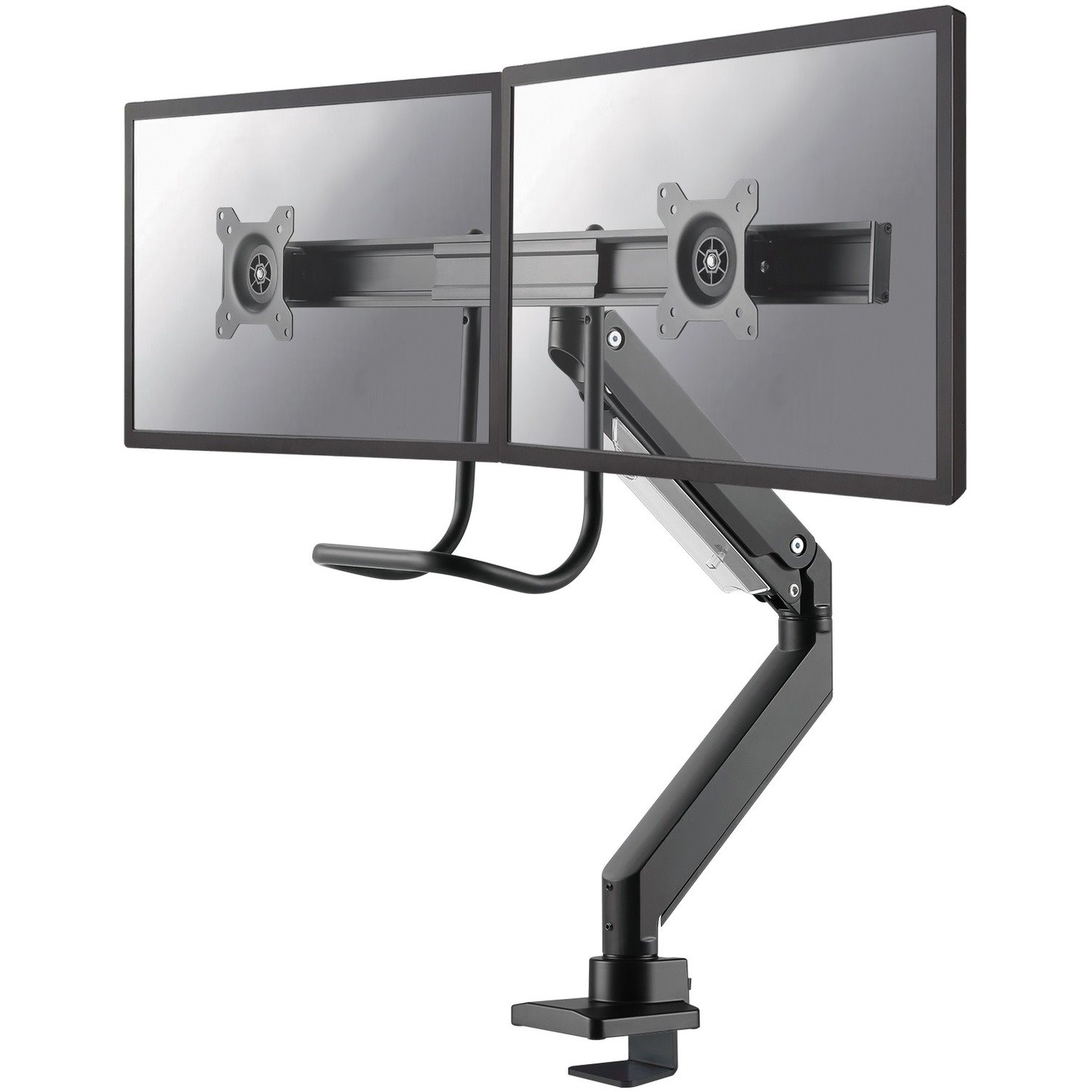 Neomounts Neomounts Pro NM-D775DXBLACK Bureausteun voor Monitor - Zwart