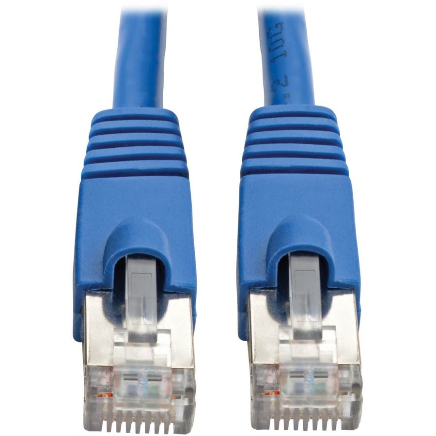 Eaton Tripp Lite Series Cat6a 10G Snagless Shielded STP Ethernet Cable (RJ45 M/M), PoE, Blue, 6 ft. (1.83 m)