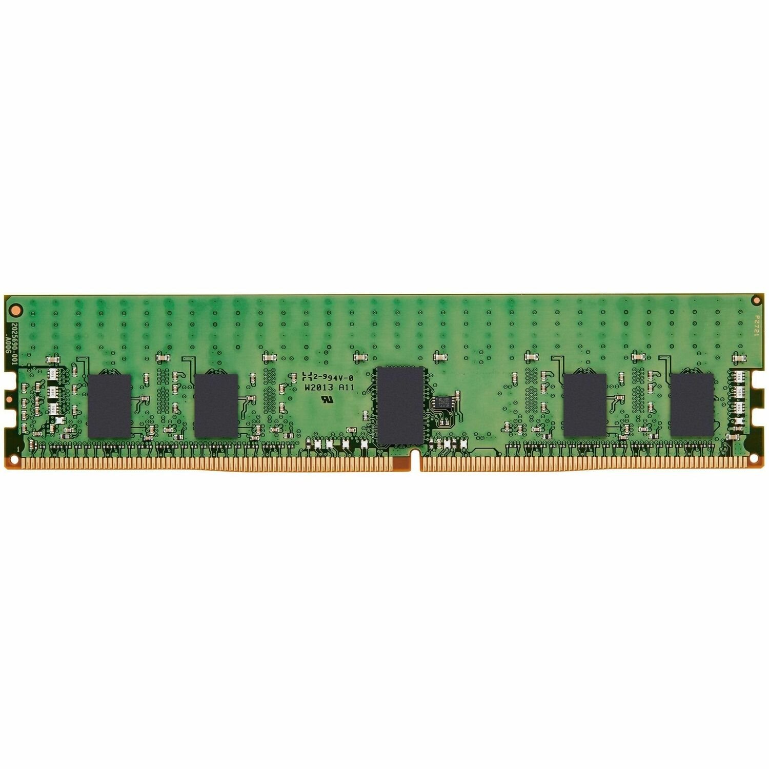 Kingston RAM Module - 8 GB - DDR4-3200/PC4-25600 DDR4 SDRAM - 3200 MHz Single-rank Memory - CL22 - 1.20 V