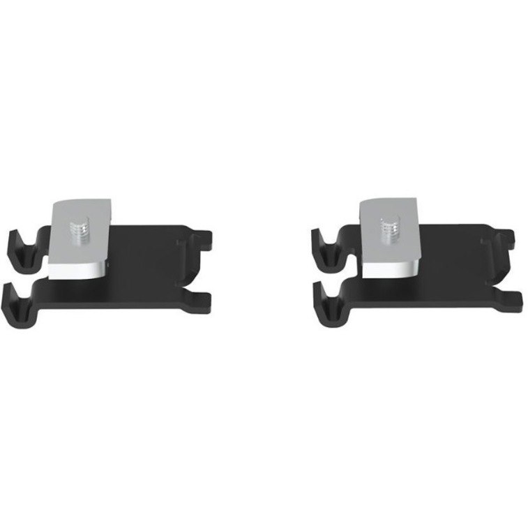 Panduit FiberRunner Mounting Clip for Strut Channel - Black