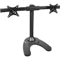 Freestanding Dual Monitor Desk Stand - 13" to 27", Max Load 22 lbs