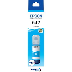 Epson EcoTank T542 Ink Refill Kit - Cyan - Inkjet