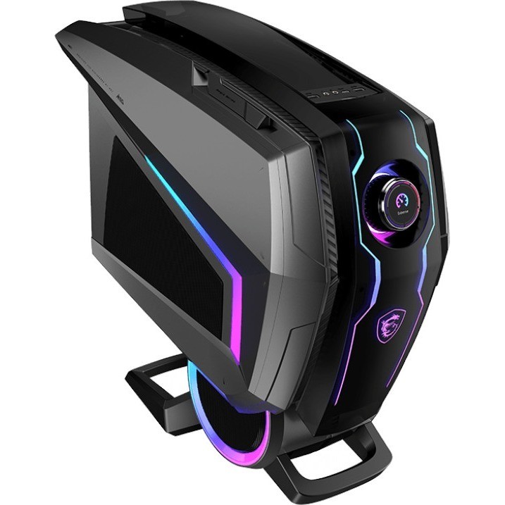 MSI MEG Aegis Ti5 12th MEG Aegis Ti5 12VTE-029CA Gaming Desktop Computer - Intel Core i7 12th Gen i7-12700KF - 32 GB - 2 TB HDD - 1 TB SSD - Black