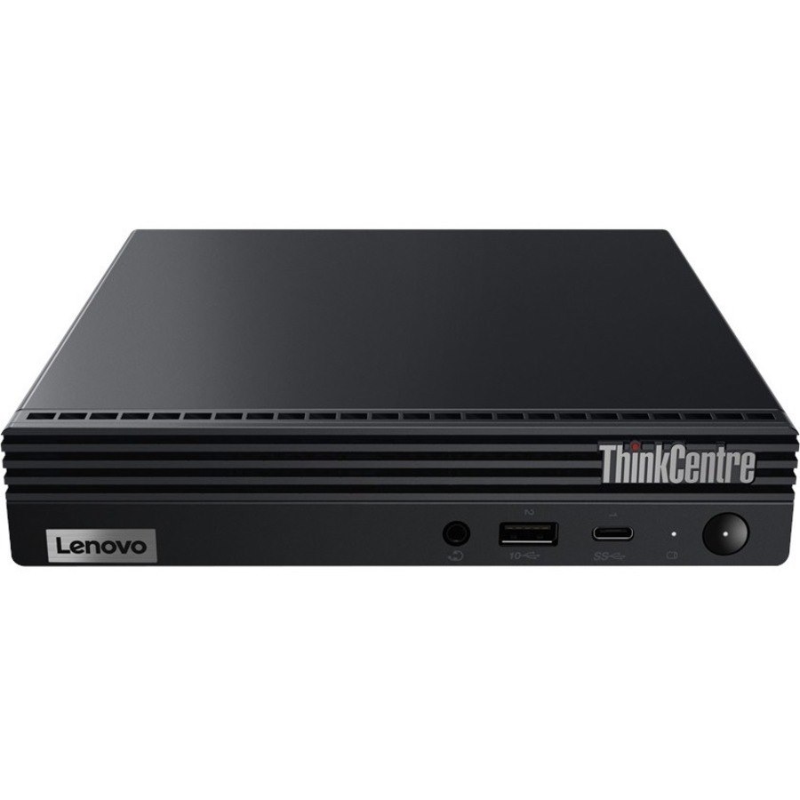 Lenovo ThinkCentre M60e 11LV004NUS Desktop Computer - Intel Core i3 10th Gen i3-1005G1 - 8 GB - 256 GB SSD - Tiny - Black