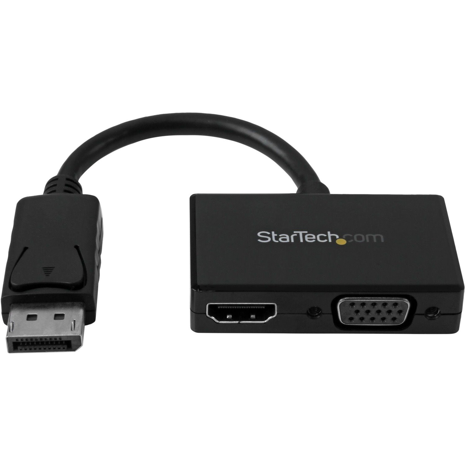 StarTech.com Travel A/V Adapter: 2-in-1 DisplayPort to HDMI or VGA