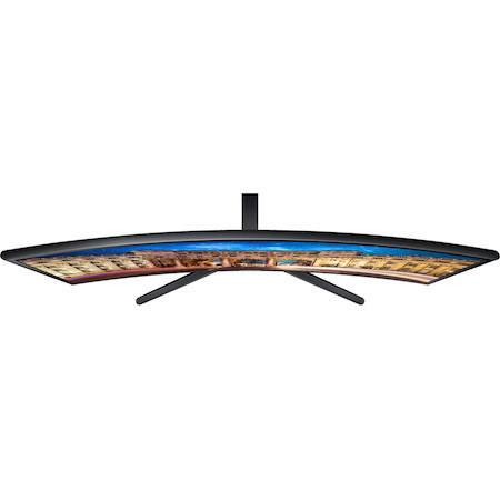 Samsung C27F398 27" Class Full HD Curved Screen LCD Monitor - 16:9 - High Glossy Black