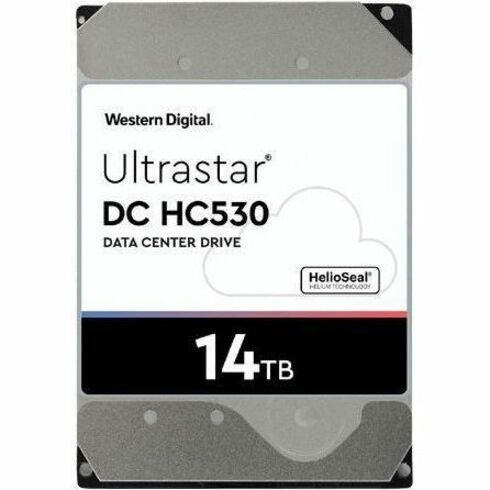 Western Digital WD Ultrastar DC HC530 Sata 3.5" 7200RPM 512MB 14TB Nas HDD
