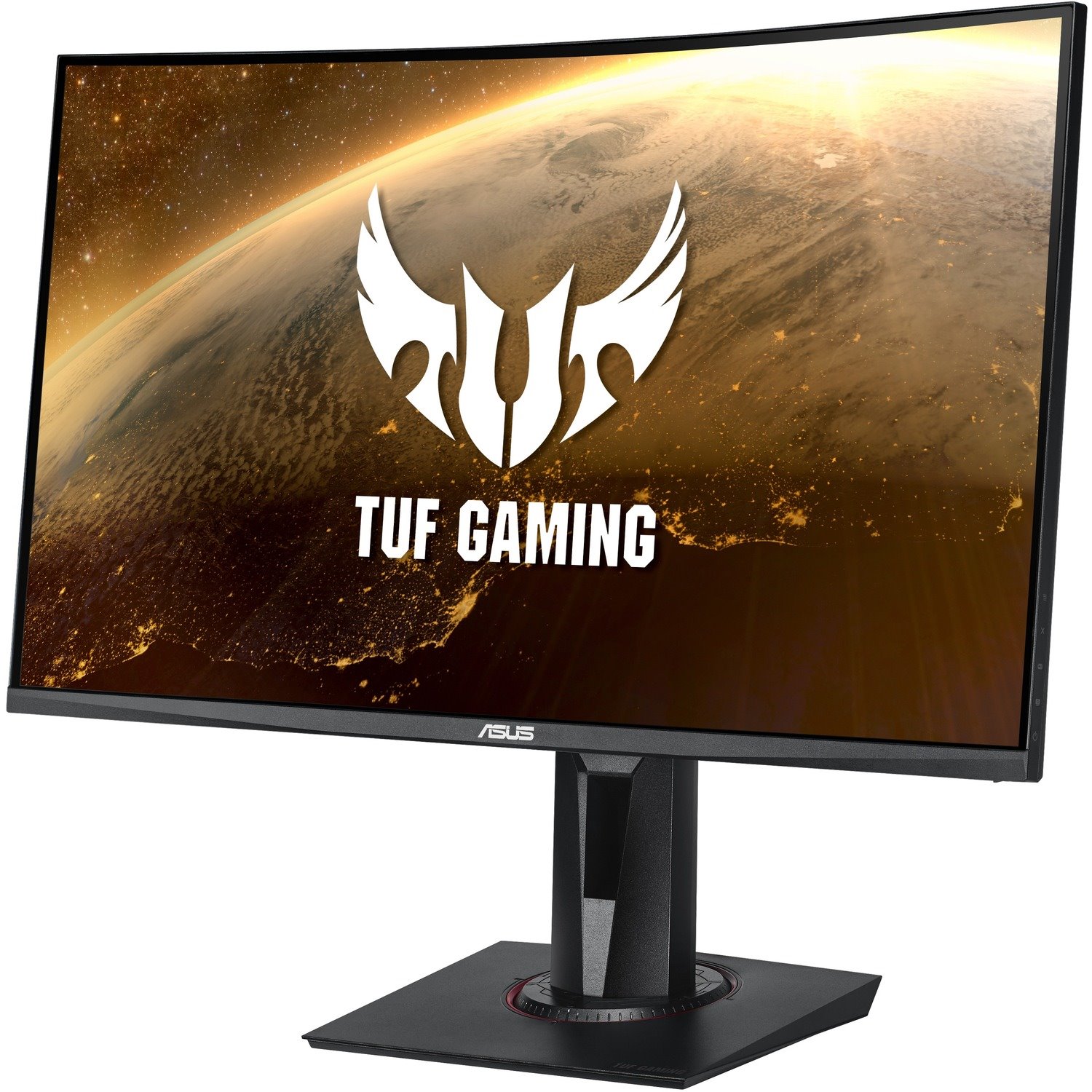 TUF VG27VQ 27" Class Full HD Curved Screen Gaming LCD Monitor - 16:9 - Black