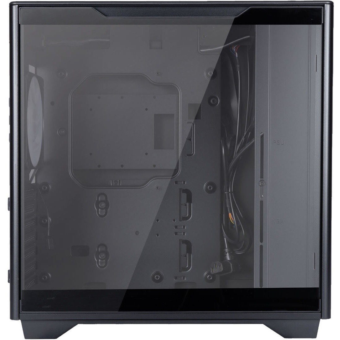 In Win IW-CS-A5BLK-1AM120S Computer Case - Micro ATX, Mini ITX, EATX, ATX Motherboard Supported - Mid-tower - Tempered Glass, Aluminium, Acrylonitrile Butadiene Styrene (ABS), SECC, Polycarbonate - Black