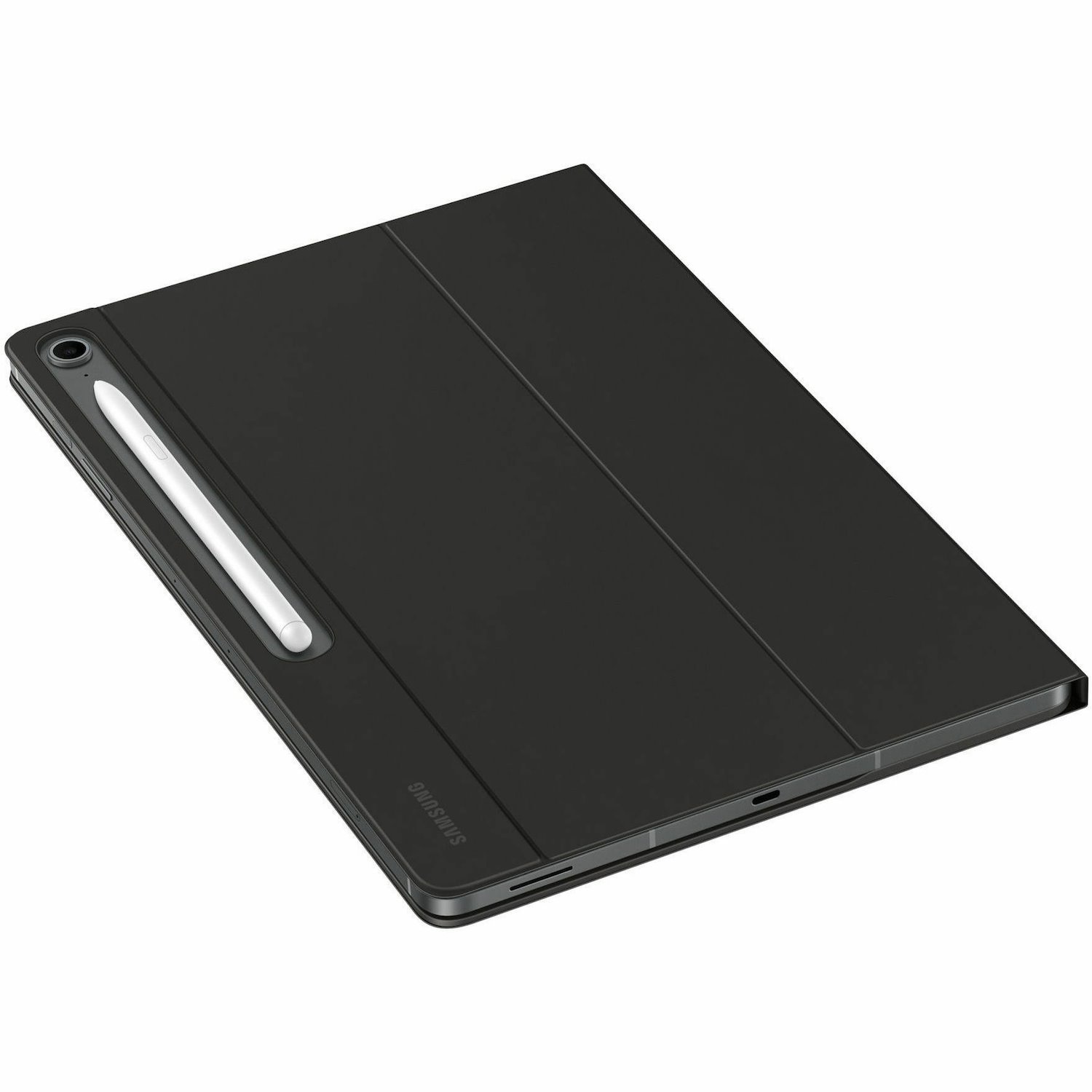 Samsung Book Cover Carrying Case (Book Fold) Samsung Galaxy Tab S10 FE+ Tablet - Black