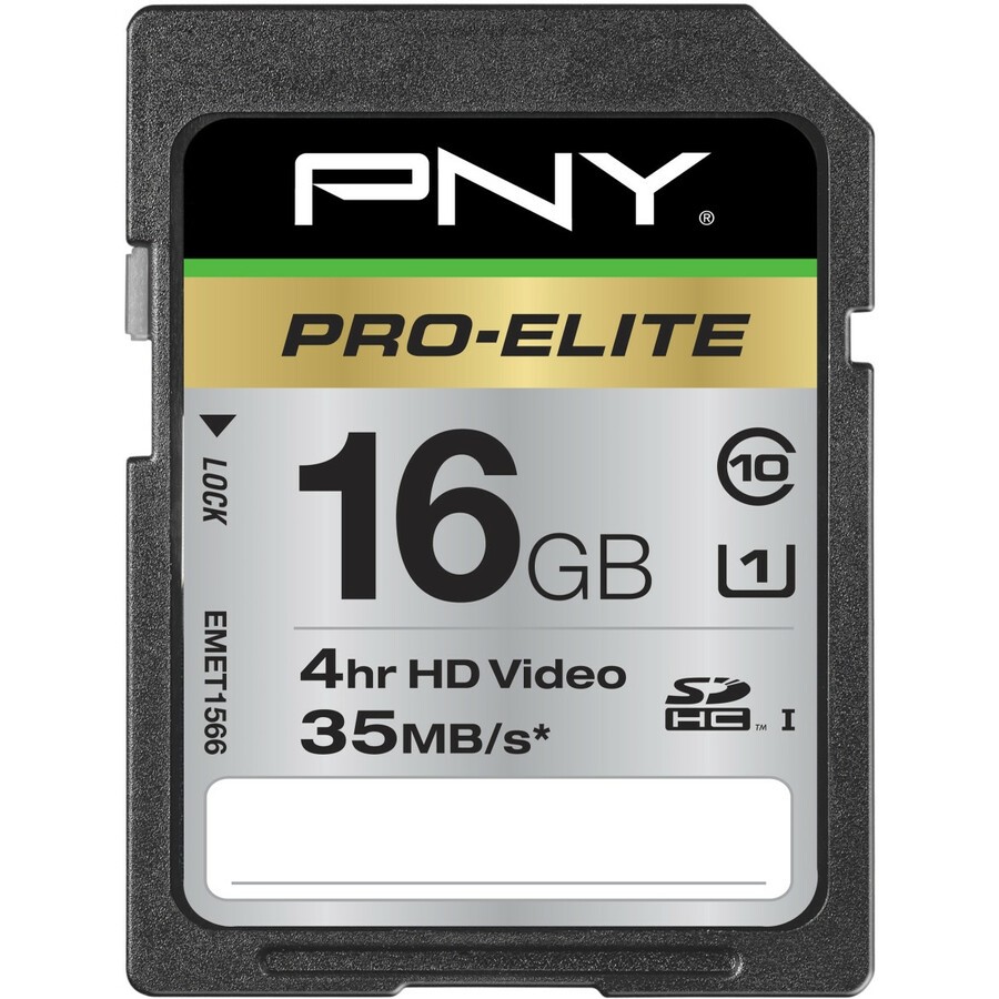 PNY 16 GB Klasse 10/UHS-I SDHC - 1