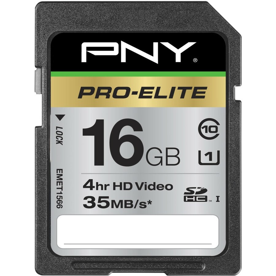 PNY 16 GB Class 10/UHS-I SDHC - 1