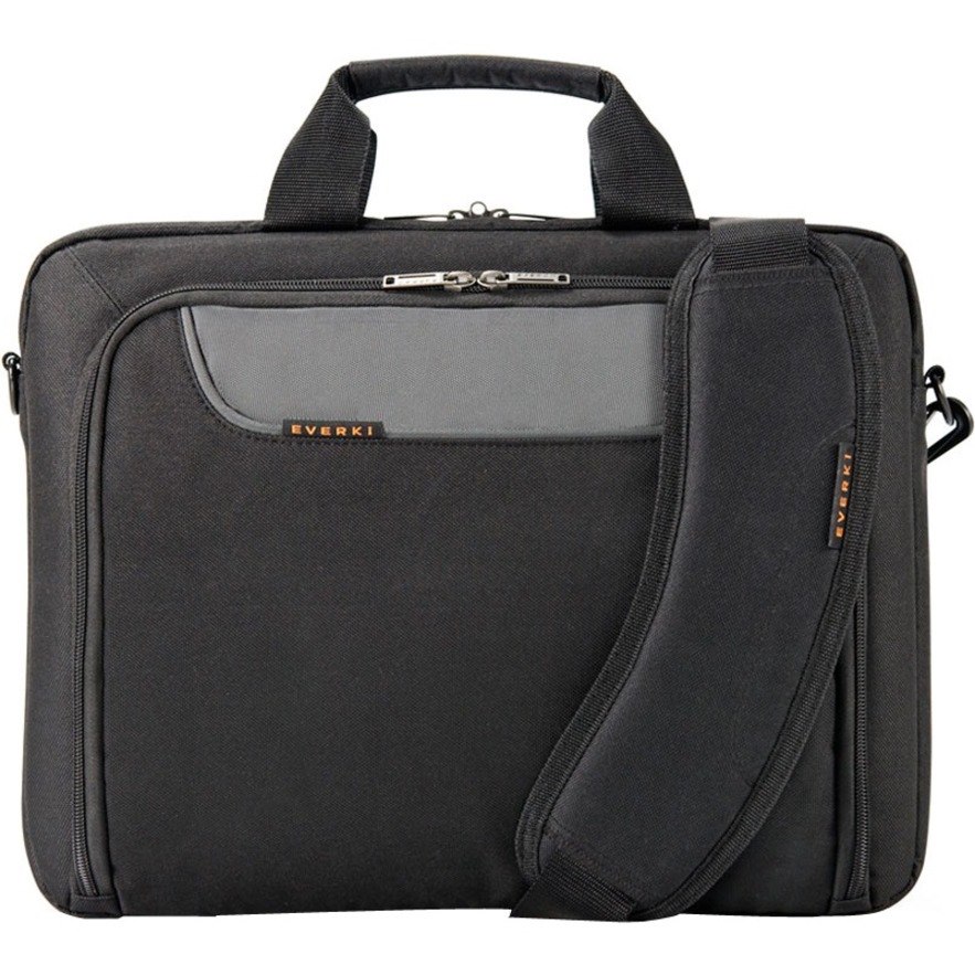 Everki Advance Carrying Case (Briefcase) for 35.8 cm (14.1") Notebook - Black